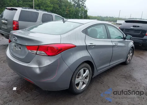 2012 Hyundai Elantra Gls (Ulsan Plant) from USA, damaged, VIN KMHDH4AE2CU208417